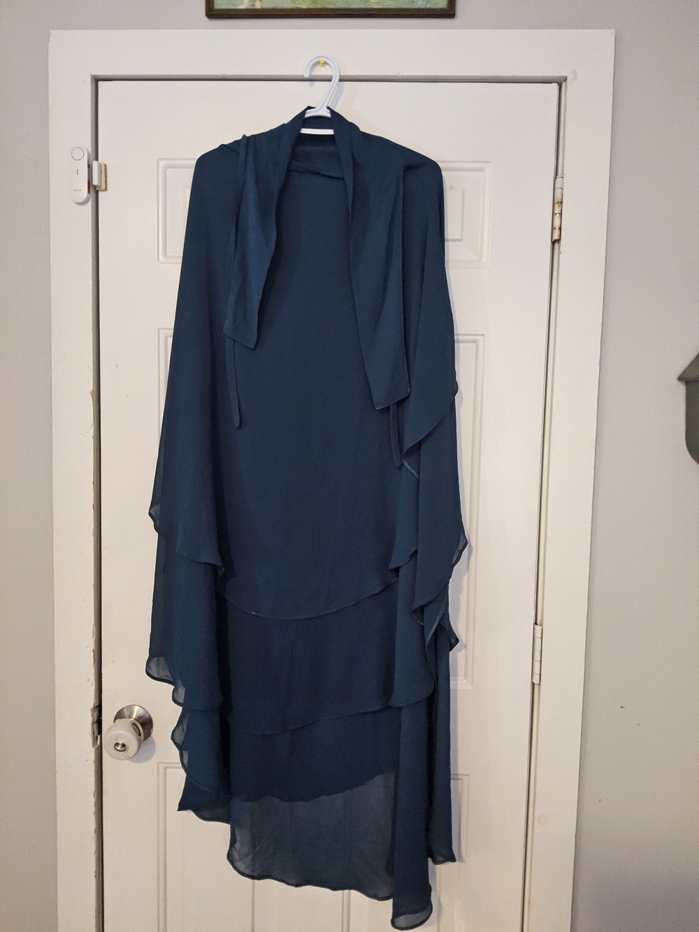 Ayada Boutique Teal Multi Layer Khimar